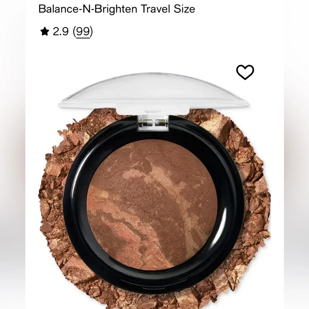 Laura Geller Baked Balance-N-Brighten Foundation has mirror/sponge, Deep Shade